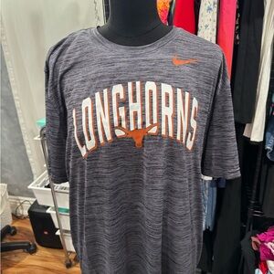 NEW Nike Texas Longhorns Men's Gray Shirt